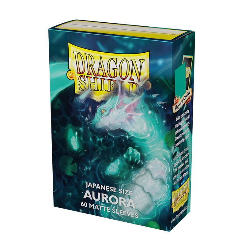 Dragon Shield - Japanese Sleeves: Player's Choice: Aurora [Matte] (60 Sleeves)