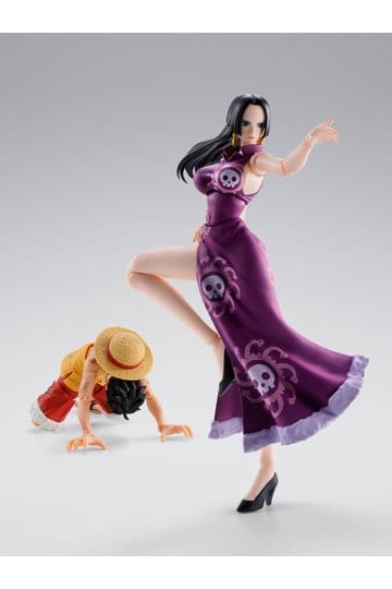 One Piece S.H.Figuarts Actionfigur Boa Hancock -Marineford- 16 cm Actionfiguren One Piece