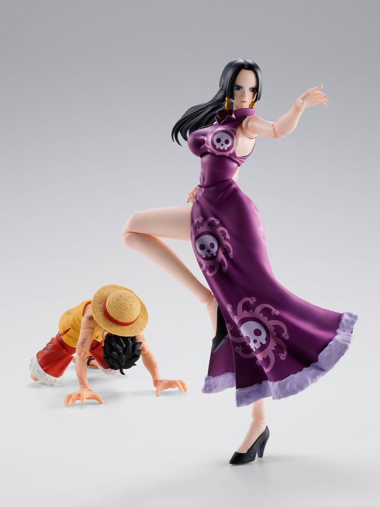 One Piece S.H.Figuarts Actionfigur Boa Hancock -Marineford- 16 cm Actionfiguren One Piece